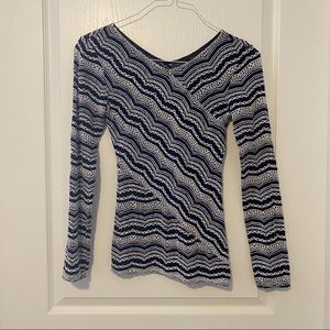 Long sleeve BCBG Maxazria top